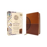 NIV Application Bible, Leathersoft, Brown, Red Letter, Comfort Print: Bringing the Ancient Message of the Bible Into Your World