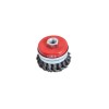 Perie circulara din sarma pentru curatat, 75 mm, filet interior M14x12, Satra