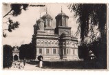 CPIB 25366 CARTE POSTALA - MANASTIREA CURTEA DE ARGES, CIRCULATA, 1937, STAMPILE, TIMBRU, AGFA