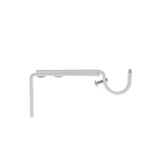 Set Consolă Galerie Simplă Deschisă Ext Fi20/11-15 Cm &ndash; Alb Mat Compoziție Fier Forjat