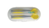 Set lingurita si furculita,galben,U-Grow