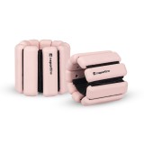 Greutati reglabile pentru incheietura mainii/glezna inSPORTline Brace, roz