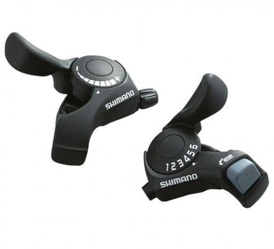 Set manete schimbator Shimano Tourney SL-TX30, 3x6V