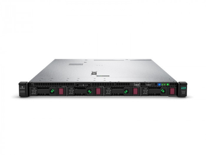 Configurator HPE ProLiant DL360 Gen10, 4 LFF, Intel Xeon Silver/Gold/Platinum, DDR4, Smart Array SAS/SATA, 2 Ani Garantie