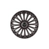 Set 4 Capace Roti 15 inchi (R15) Dino Negru, Compatibile cu Mazda, Autohelix MSA