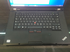 Laptop lenovo thinkpad t530,i7-3612qm,8 gb ram, ssd kingston 120gb nou foto