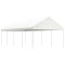 Gossi foisor cu acoperis, alb, 8,92x4,08x3,22 m, polietilena