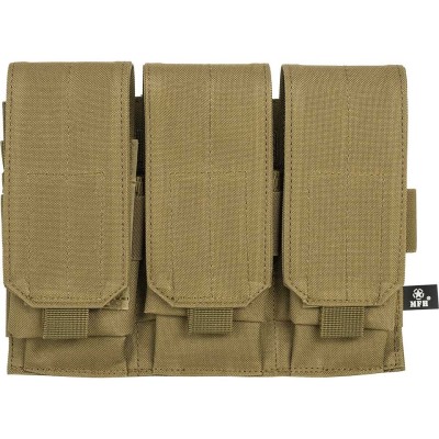 Buzunar Incarcatoare M4POUCH Triplu Molle Coyote MFH foto
