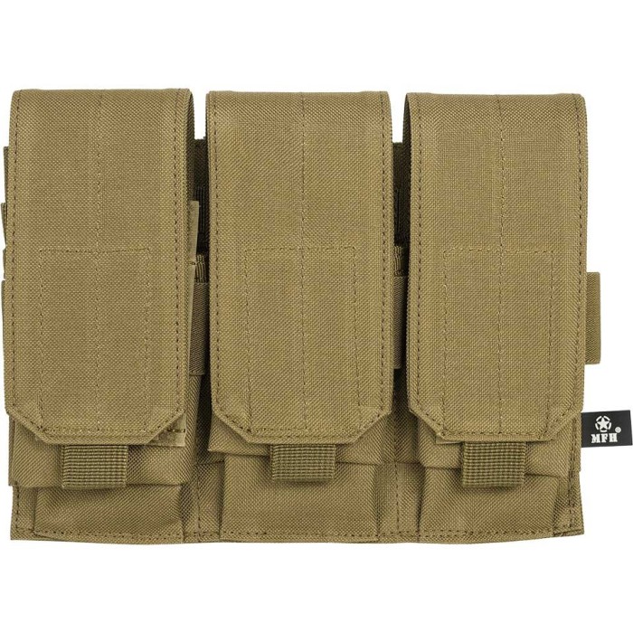 Buzunar Incarcatoare M4POUCH Triplu Molle Coyote MFH
