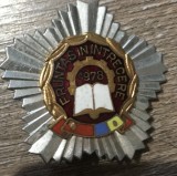 Insigna Fruntas in intrecerea 1978