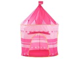 Cort de joaca pentru fetite printese, roz, LeanToys, 9502