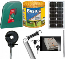 set gard electric 1.000 M &amp;amp;#8211; panou solar 20 W foto