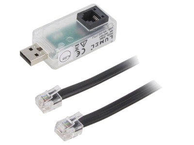 Convertor RS232/USB 5V alimentat USB foto