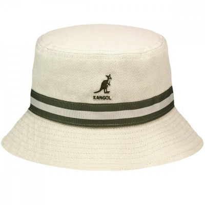 Palarie Kangol Stripe Lahinch Bej (S,M) - Cod 246 foto