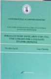 CONFERINTELE ACADEMIEI ROMANE. BIBLIA LUI PETRU PAVEL ARON (1760-1761), UNICA TRADUCERE A VULGATEI IN LIMBA ROMA