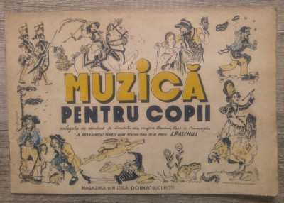 Muzica pentru copii, culegere de cantece si dansuri// anii &amp;#039;40 foto