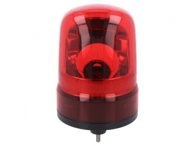 Semnalizator Luminos și Acustic LED Roșu 10-30VDC IP23 88dB foto