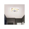 Lustra LED Florensia 30W, Alb Acril, 3000K/4000K/6000K, Patrata, Design Modern, Eco LL1641