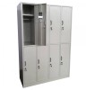 Vestiar metalic Premium 8 usi (4x2) 1200x500x1800 mm (LxlxH), Neasamblat, PLUS