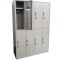 Vestiar metalic Premium 8 usi (4x2) 1200x500x1800 mm (LxlxH), Neasamblat, PLUS