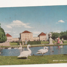 FG5 - Carte Postala - GERMANIA - Munchen, Nymphenburg, circulata 1962