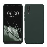 Husa Kwmobile pentru Huawei P20, Verde inchis, Silicon, KWM000008PX014C, Carcasa