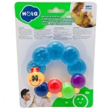Jucarie Dentitie Bebe Fara BPA SuperHeroes ToysZone, Hola Toys, Refrigerare, Calmare Gingiilor Iritate