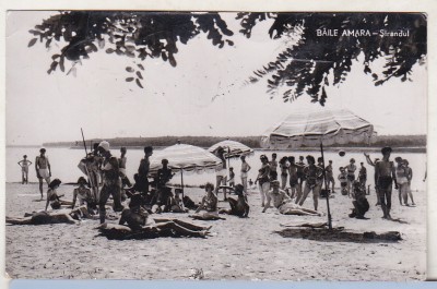 bnk cp Baile Amara - Strandul - circulata foto