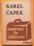 Karel Capek, Impresii de călătorie, 1983