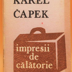 Karel Capek, Impresii de călătorie, 1983