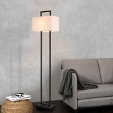 Lampadar Sigdal 165cm 1xE27 60W negru/alb [lux.pro] HausGarden Leisure