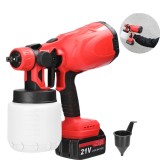 Pistol de vopsit electric, 600W, capacitate 800ml, 21V