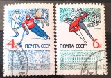 Cumpara ieftin Rusia 1965 sport, ski, patinaj artistic serie 2v. Ștampilat
