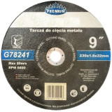 Disc pentru taiere metal 230x1.6x22.2 mm, Geko