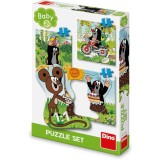 Bebeșki Puzzle 3 Buc. Mica Mormolică
