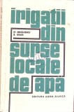 IRIGATII DIN SURSE LOCALE DE APA-ST. MIHALCESCU, B. ROLEA-337108