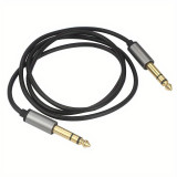 Cablu audio auxiliar, QHD724, 2m, 3.5mm/6.35mm
