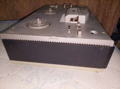 Magnetofon ELFA 201-3 Stereo,Magnetofon vechi Rusesc masiv-Arata f.bine,magnetofon vechi de colectie RAR