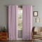 Set draperii din catifea cu rejansa transparenta cu ate pentru galerie, Madison, 200x270 cm, densitate 700 g/ml, Periwinkle, 2 buc