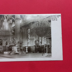 Braila Biserica Greceasca Interior 1917