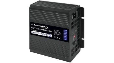 Qoltec &amp;Icirc;ncărcător inteligent pentru baterii AGM GEL LiFePO4 SLA 12V 50A foto