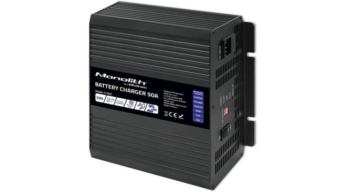 Qoltec &Icirc;ncărcător inteligent pentru baterii AGM GEL LiFePO4 SLA 12V 50A