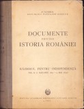 C6781N Documente privind istoria Rom&acirc;niei, Războiul pentru Independență, volumul II, 1 ianuarie 1877 &ndash; 9 mai 1877, 1952
