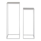 House Nordic Ghiveci Beja, otel, gri rece, 2 buc. Mobalis Homvera