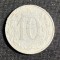 Moneda Cehoslovacia 10 haleri 1954