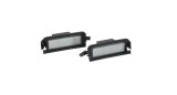 Set lampa numar inmatriculare Kia Niro 07.2016-, Rio 11.2016-12.2023, spate, stanga+dreapta, LED; Tuning;