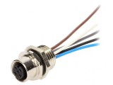 Soclu M12 PIN 5 mamă IP67 pentru cabluri DeviceNet/CANopen