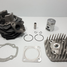Kit Cilindru Set Motor + Chiuloasa Scuter KYMCO SUPER DJY 49cc - 50cc - AER