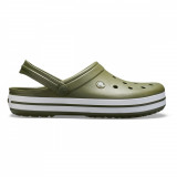 Saboti Crocs Crocband Verde - Army Green/White, 37, 42