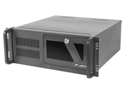 Carcasă Server ATX LANBERG 4U 19&amp;quot; Neagră Z25085 - Dimensiuni 117x430mm foto
